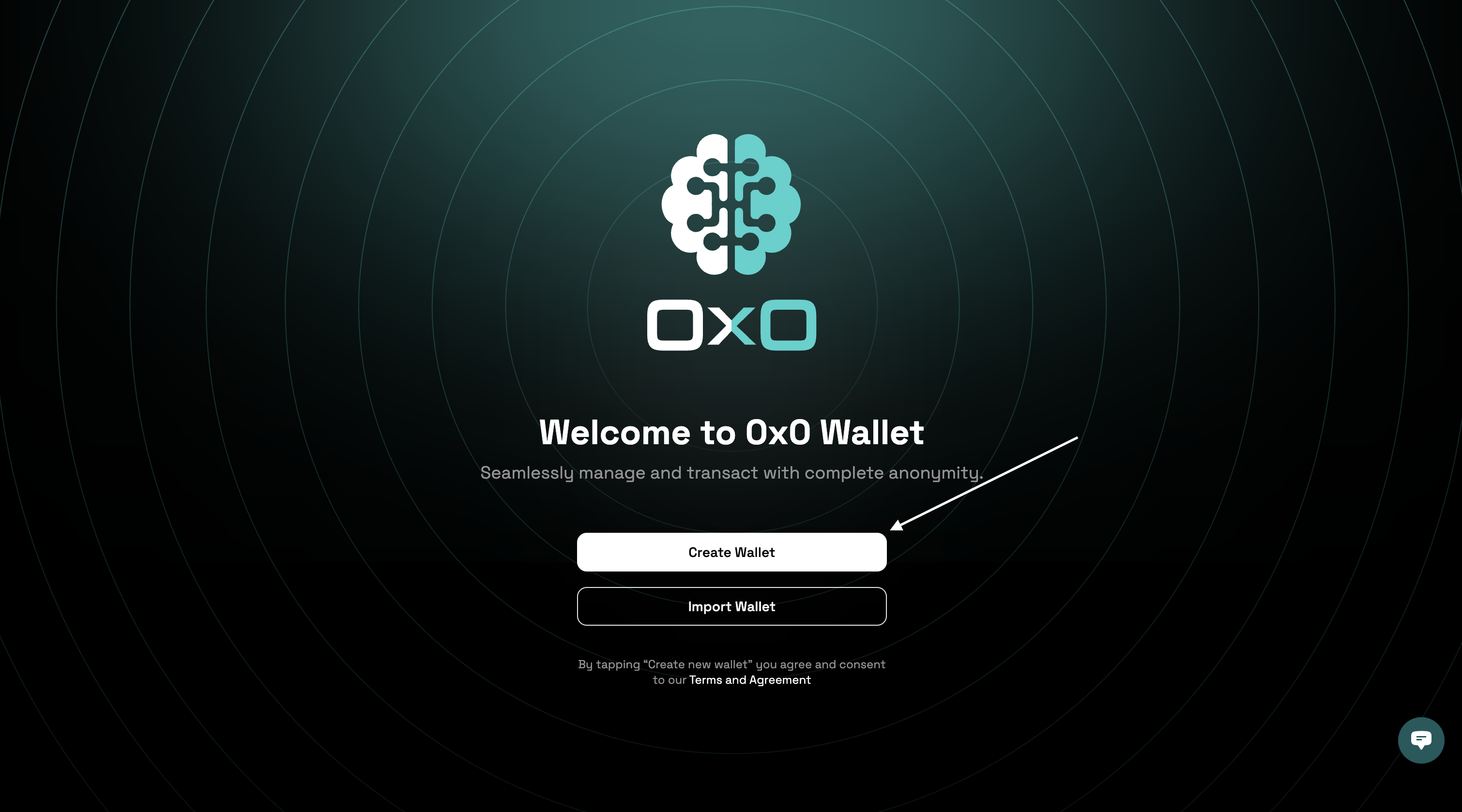 Create Wallet