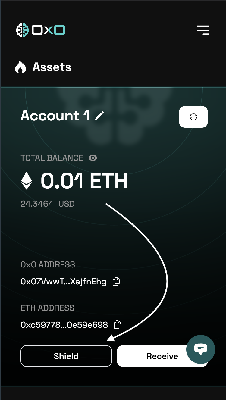 Shield Assets Example