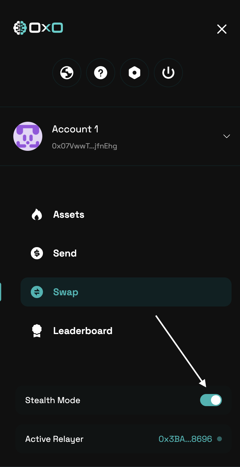 Swap Assets Example