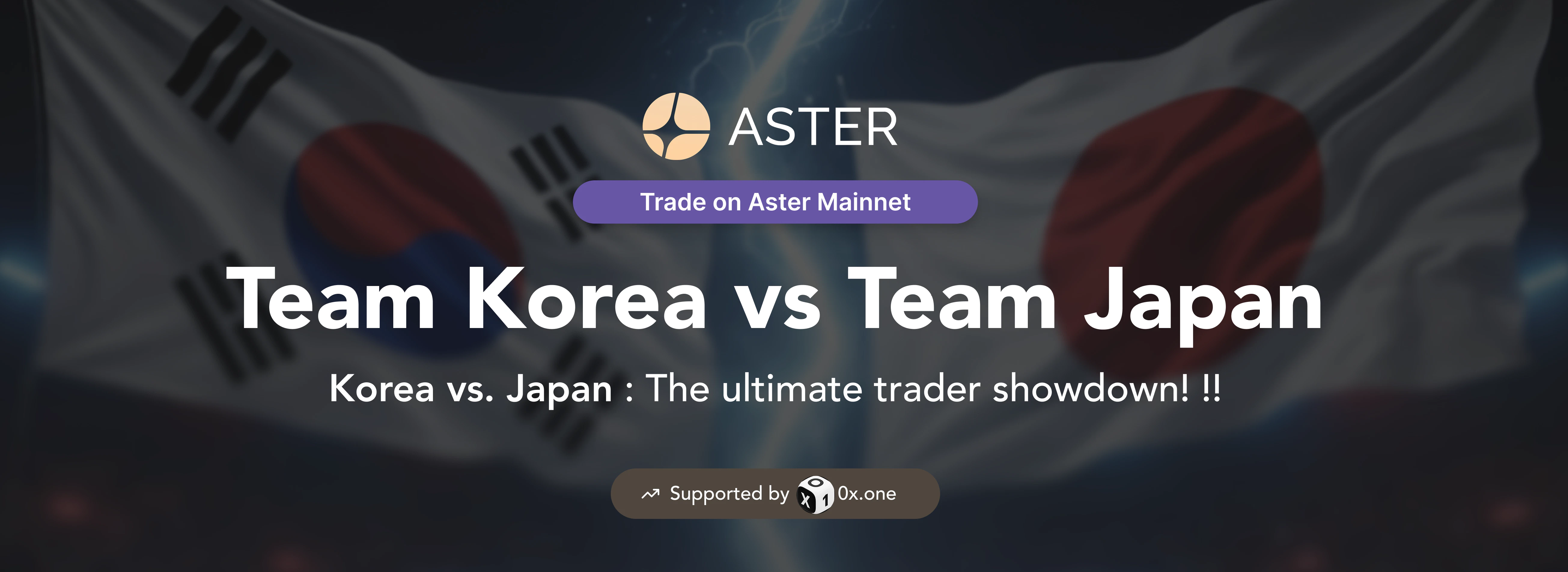 Season 1: Korea vs Japan banner