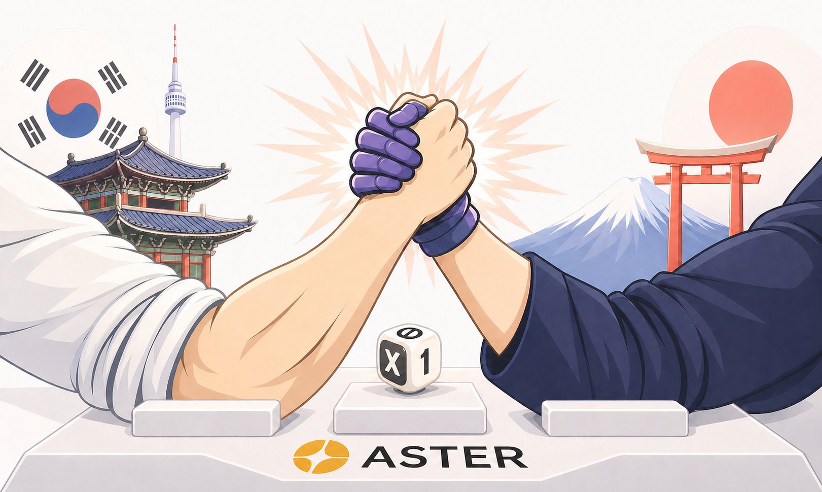 Season 1: Korea vs Japan banner