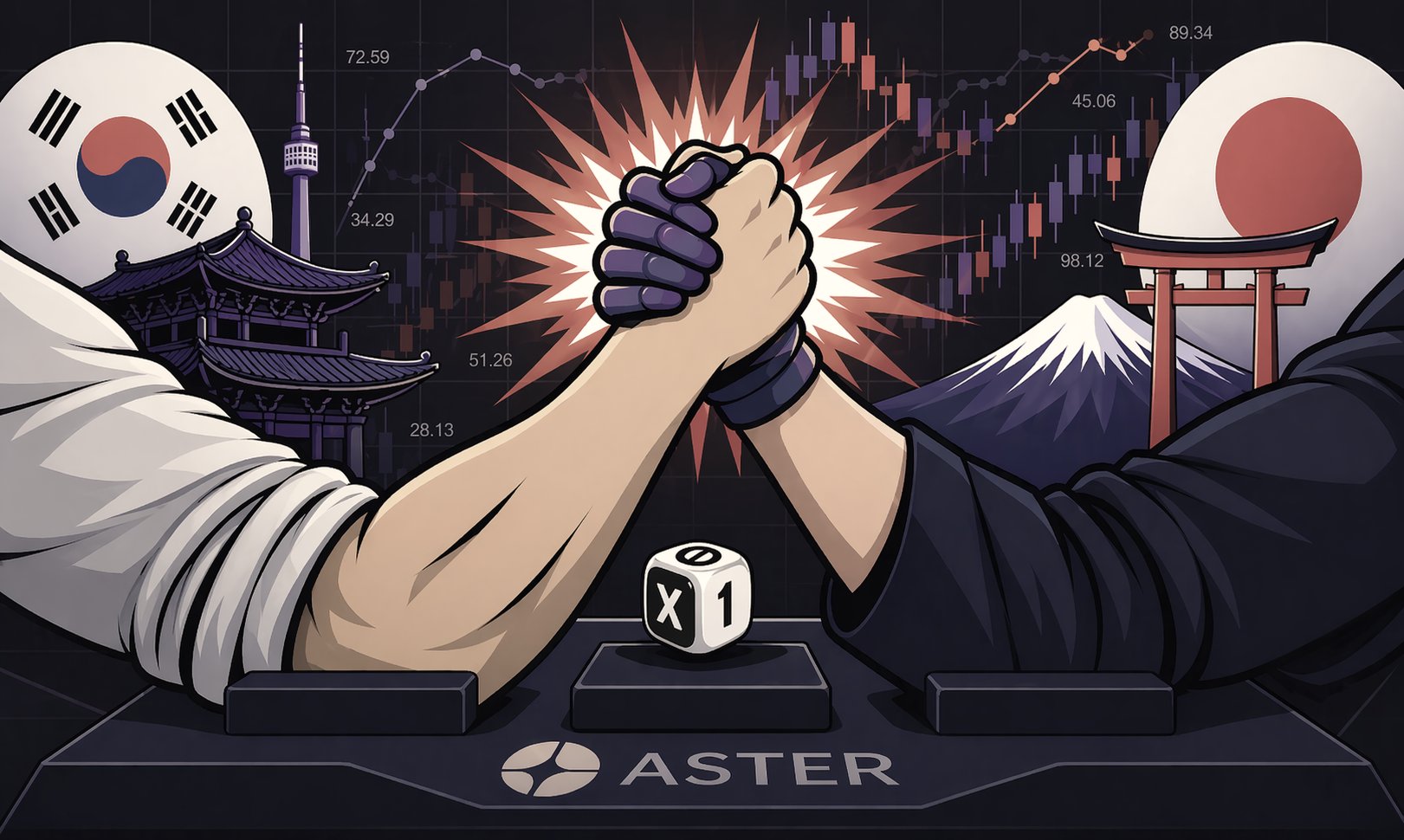 Season 1: Korea vs Japan banner
