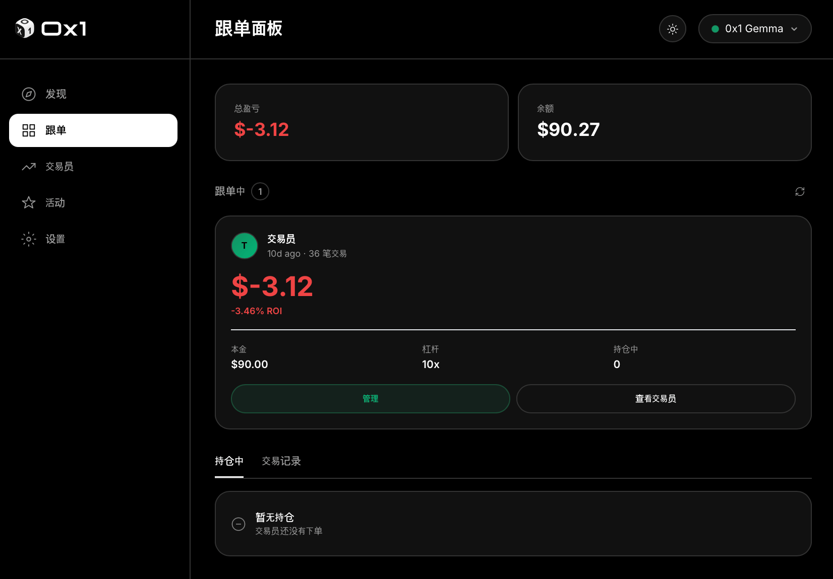 Position monitoring walkthrough