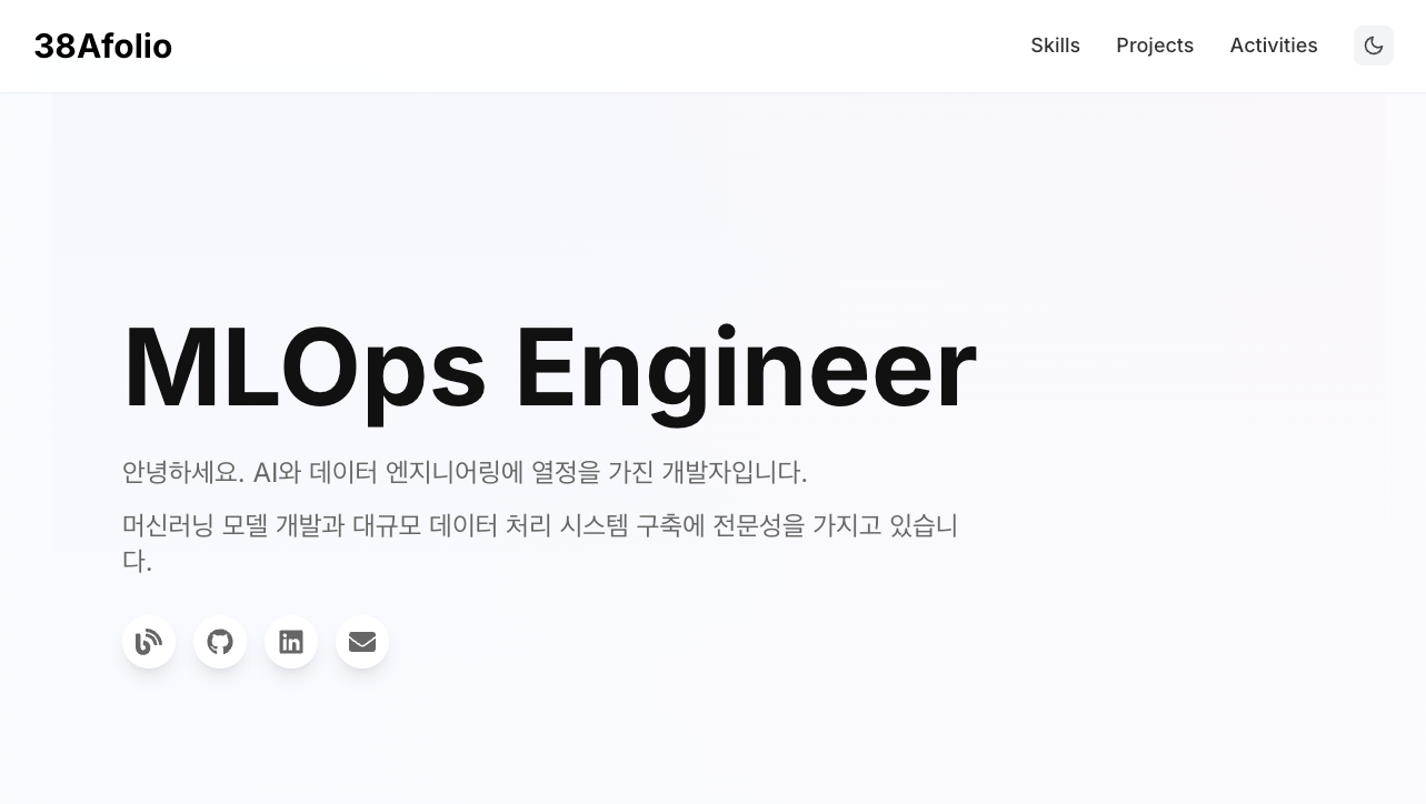 Portfolio website