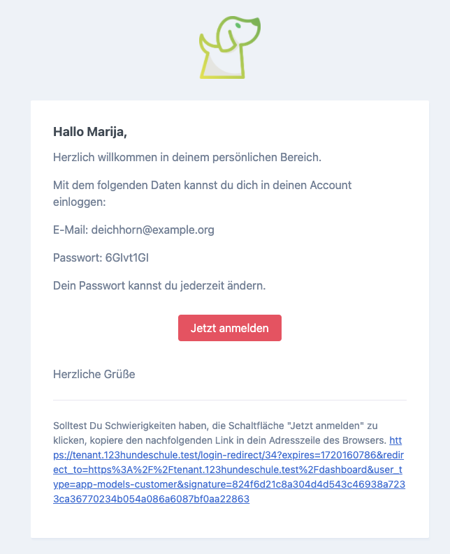 Kundenlogin