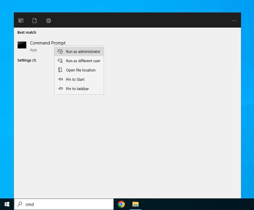 CMD As Admin