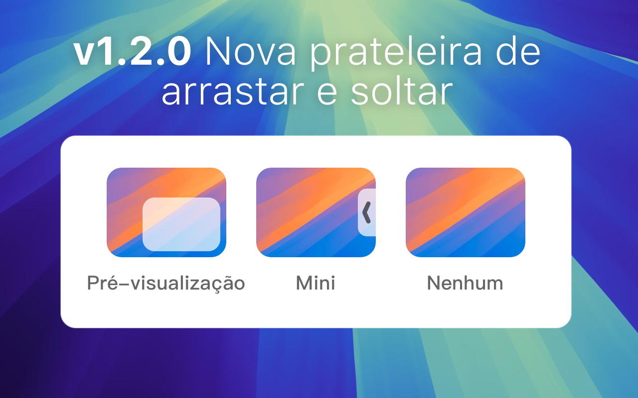 Novidades da versão 1.2.0