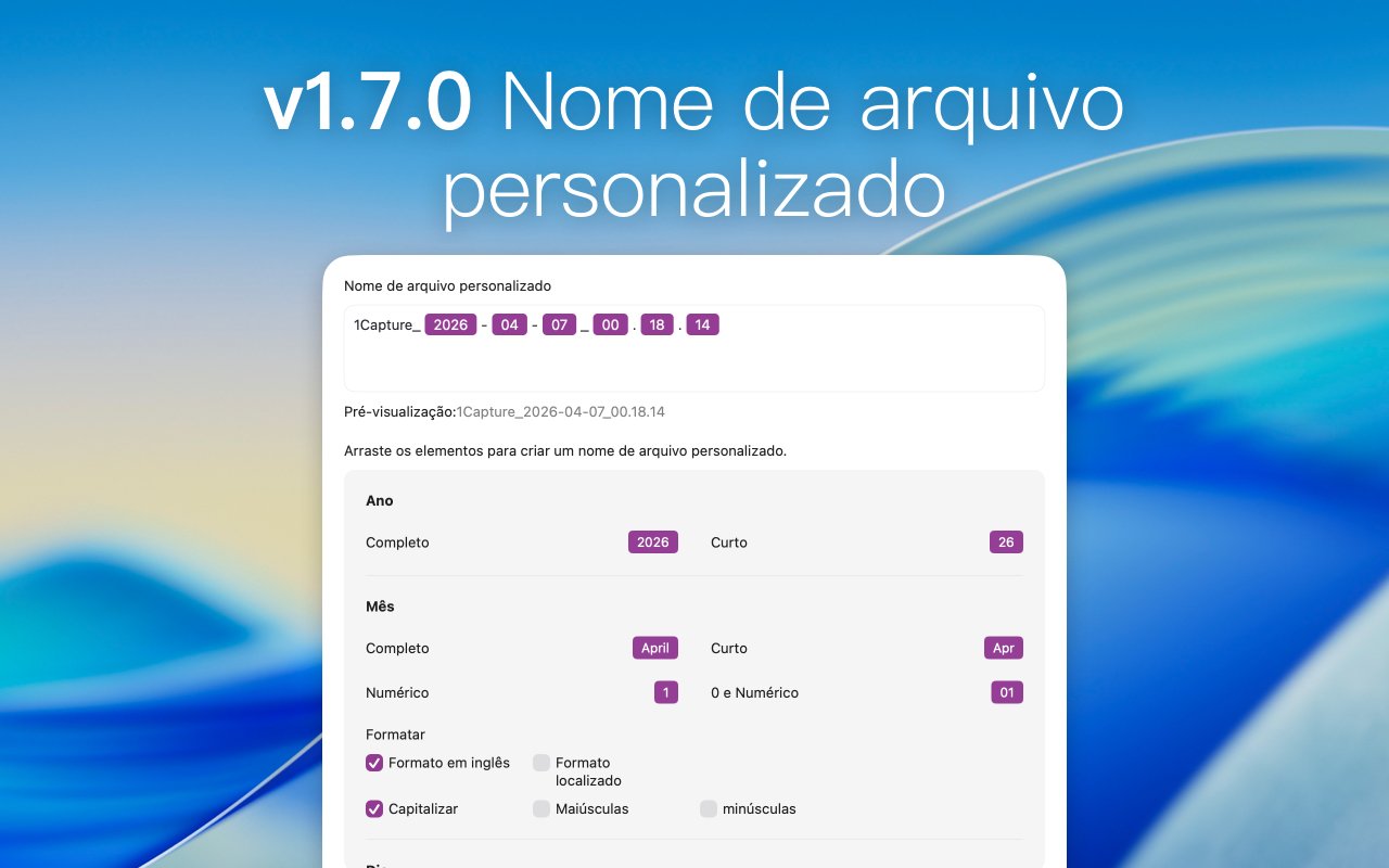 Novidades da versão 1.7.0