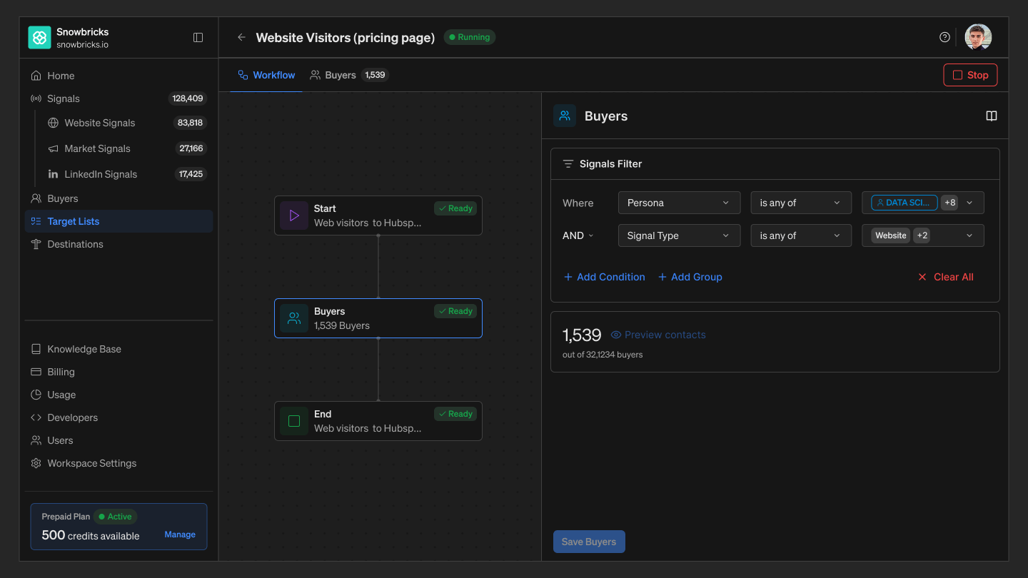 TL Workflow Tab