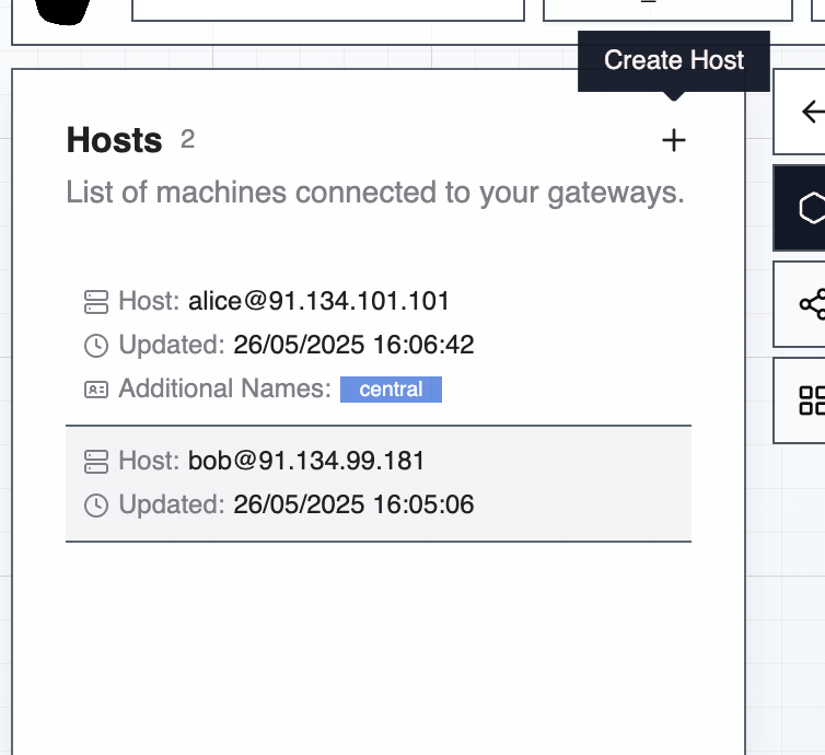 Create Host