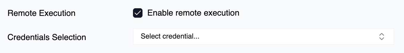 Execution Modes