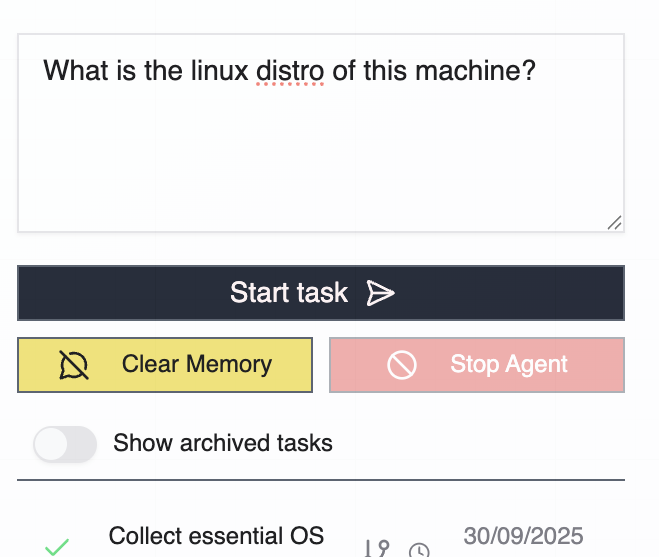 Creating Task