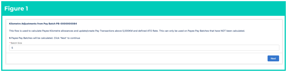 Screenshot from ATO Kilometre Adjustments (Utilities) - Administrator Guide