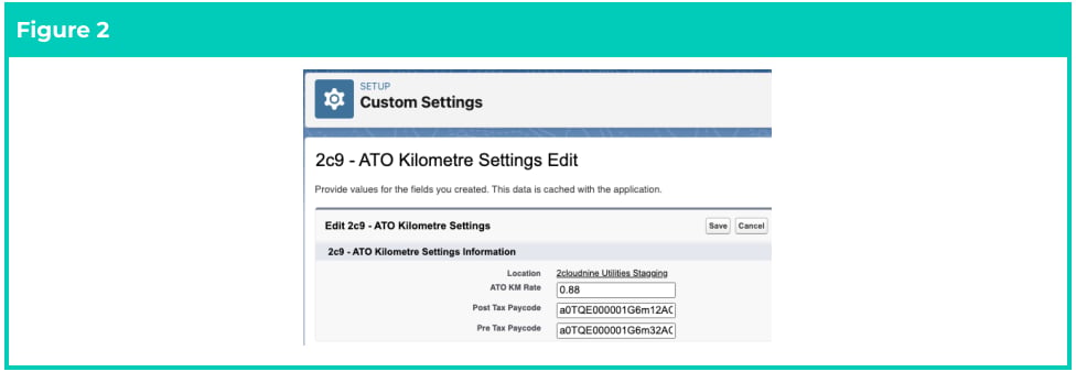 Screenshot from ATO Kilometre Adjustments (Utilities) - Administrator Guide