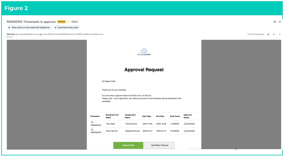 Screenshot from Reminder Notifications (Utilities) - Administrator Guide