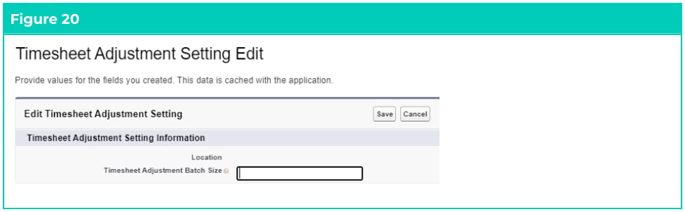 Screenshot from Timesheet Adjustments (Utilities) - Administrator Guide