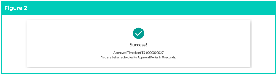 Screenshot from Timesheet Email Approvals (Utilities) - Administrator Guide