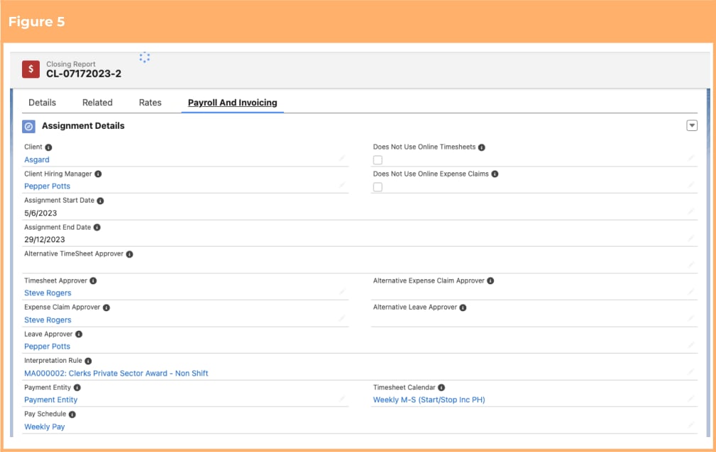 Screenshot from 2cloudnine Bullhorn for Salesforce (BH4SF) Integration User Guide