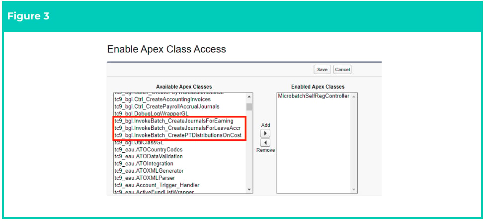 Screenshot from 2cloudnine General Ledger - Configuration and Implementation Guide v1.8