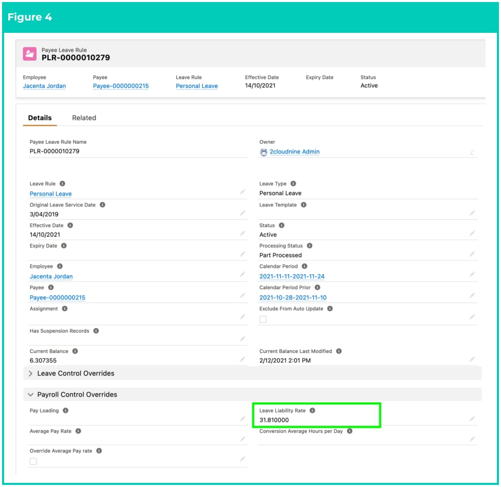 Screenshot from 2cloudnine General Ledger - Configuration and Implementation Guide v1.8