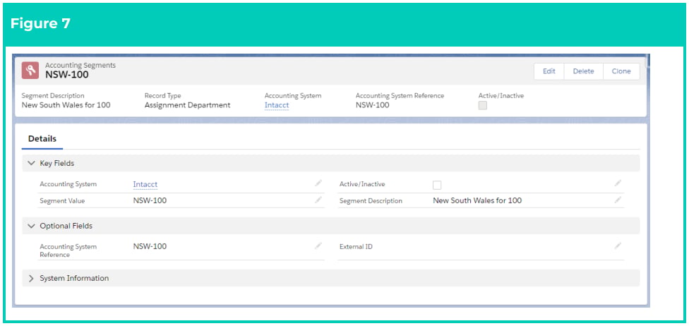 Screenshot from 2cloudnine General Ledger - Configuration and Implementation Guide v1.8