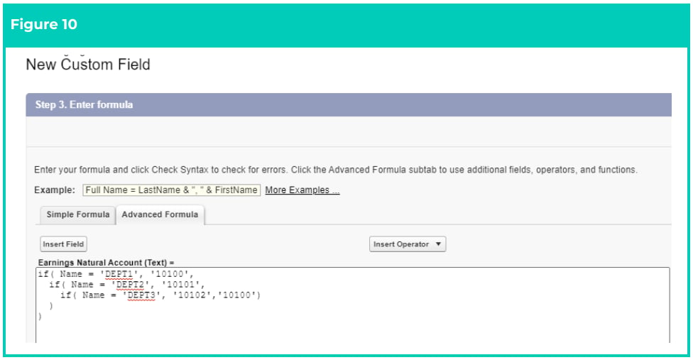 Screenshot from 2cloudnine General Ledger - Configuration and Implementation Guide v1.8