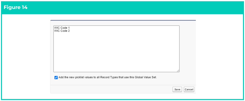 Screenshot from 2cloudnine General Ledger - Configuration and Implementation Guide v1.8