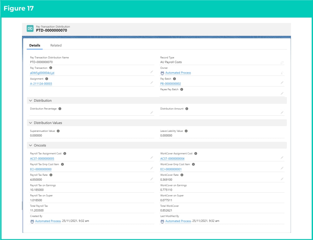 Screenshot from 2cloudnine General Ledger - Configuration and Implementation Guide v1.8