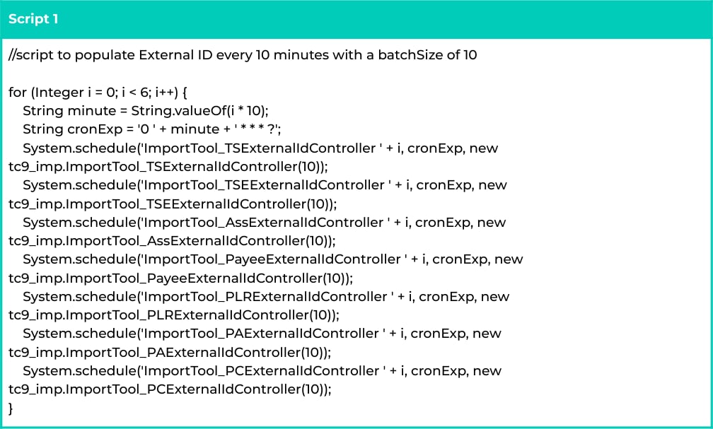 Screenshot from 2cloudnine Integrated Import Tool - Configuration and Implementation Guide