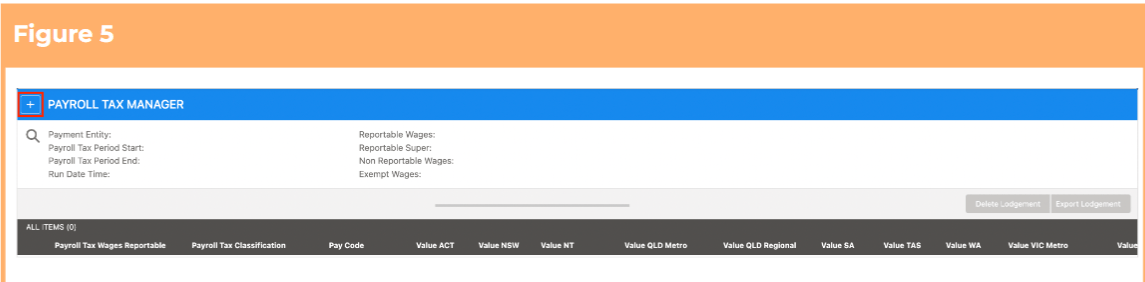 Screenshot from QRG Payroll Tax Lodgements