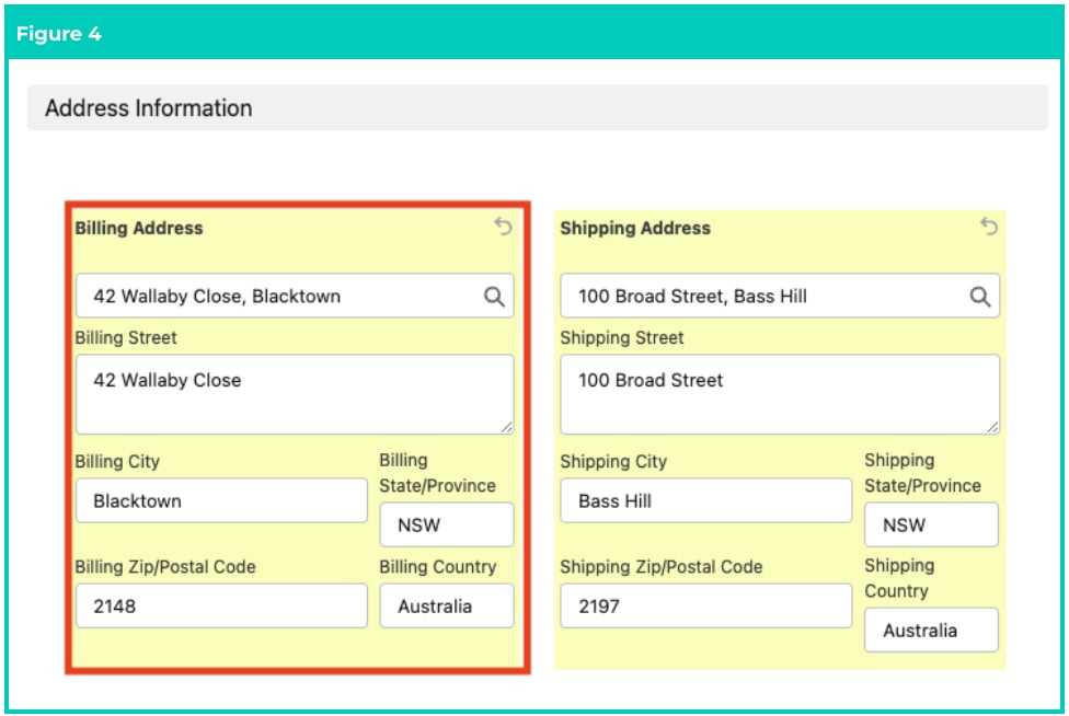 Screenshot from QRG Create an Account - Client