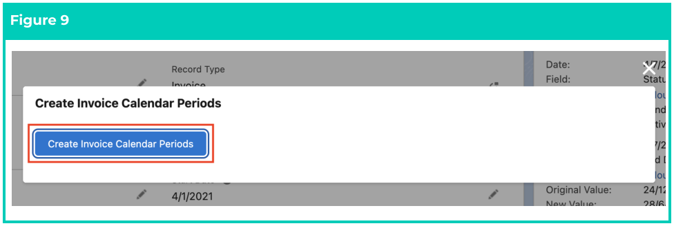 Screenshot from QRG Create Invoice Calendar & Calendar Periods