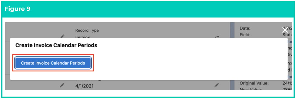 Screenshot from QRG Create Invoice Calendar & Calendar Periods