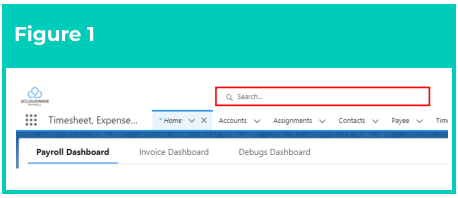 Screenshot from QRG Create Payee Allowances - Timesheet