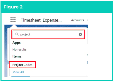 Screenshot from QRG Create Project Codes