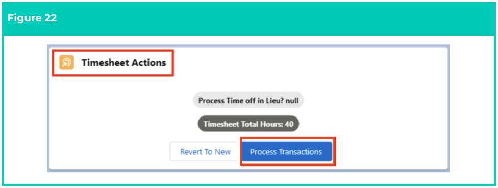 Screenshot from QRG Enter Timesheets as Payroll User