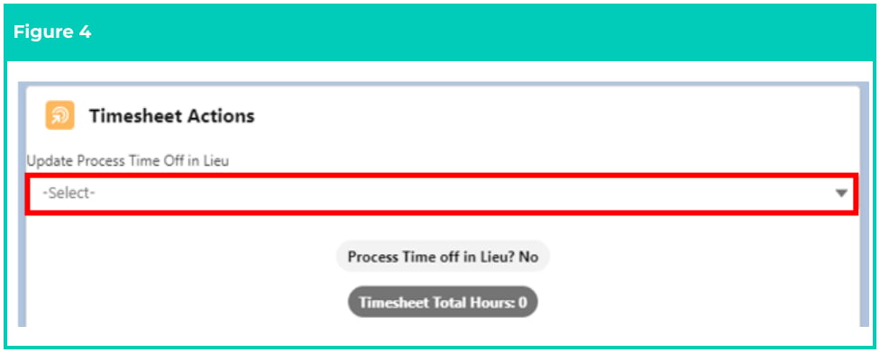 Screenshot from QRG Enter Timesheets as Payroll User