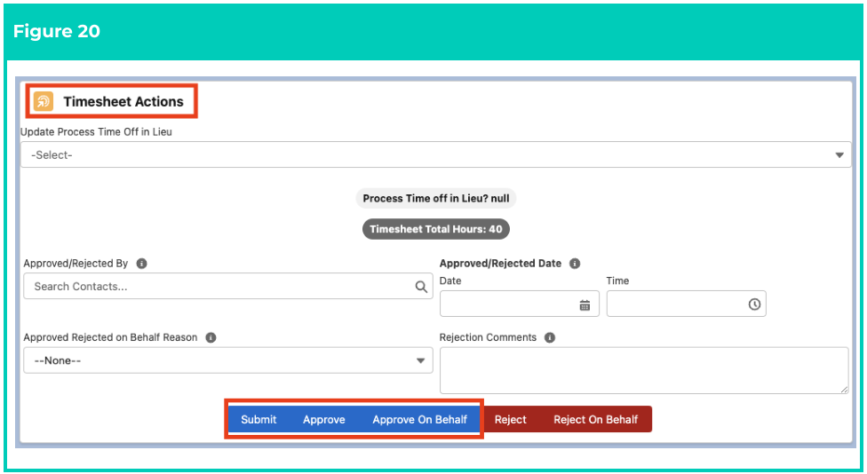 Screenshot from QRG Enter Timesheets as Payroll User
