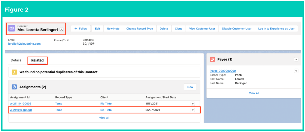 Screenshot from QRG Create an Expense Claim as a Payroll User