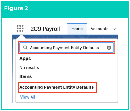 Screenshot from QRG Accounting Payment Entity Defaults