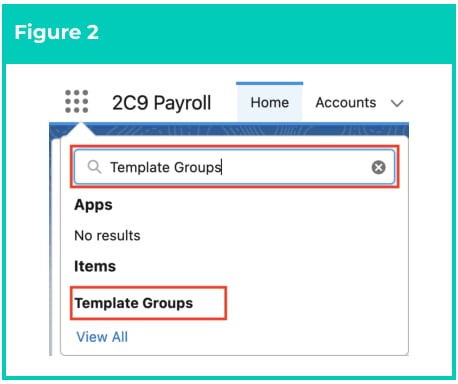 Screenshot from QRG Create an Employment Cost Template Group