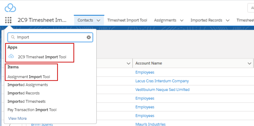 Assignment Import Tool validate file