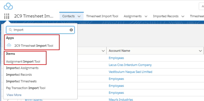 Assignment Import Tool validate file