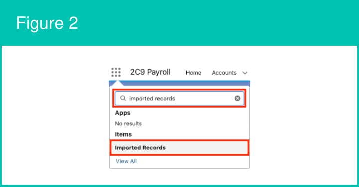 Figure 2: screenshot for QRG Integrated Import Tool - Upload and Process Import Files