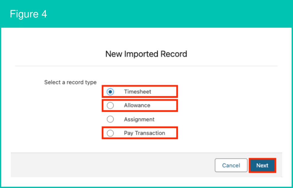 Figure 4: screenshot for QRG Integrated Import Tool - Upload and Process Import Files