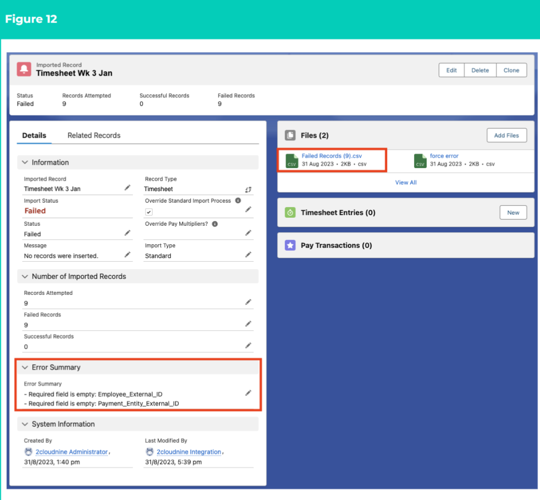 Screenshot 12 for QRG Integrated Import Tool - Upload and Process Import Files
