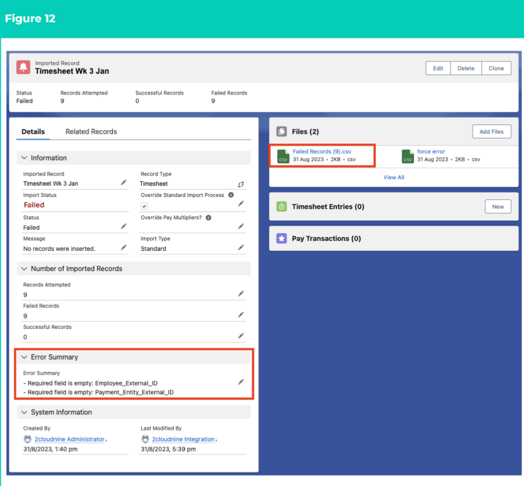 Screenshot 12 for QRG Integrated Import Tool - Upload and Process Import Files
