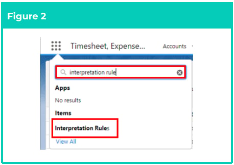 Screenshot from QRG Create Interpretation Rule - Create Custom Interpretation Variation