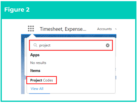 Screenshot from QRG Create Project Codes - Timesheet Activity (Assignment Level)