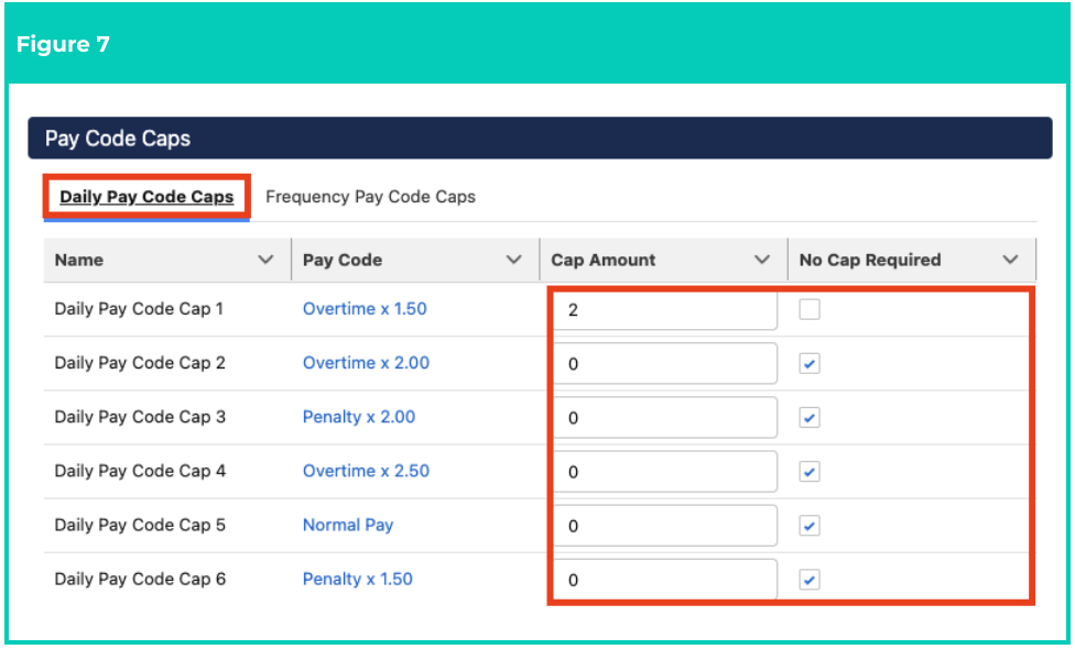 Screenshot from QRG Interpretation Rule Builder - Create Breakpoints & Pay Code Caps